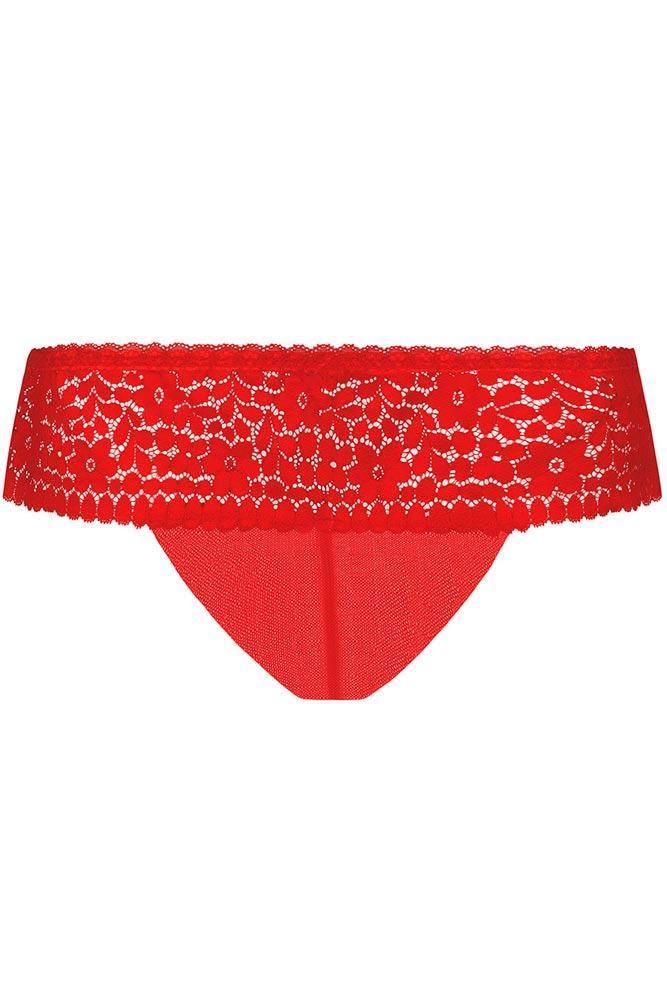 Obsessive - Γυναικείο εσώρουχο - Obsessive Blossmina panties Κόκκινο OB4822 - E-string.gr