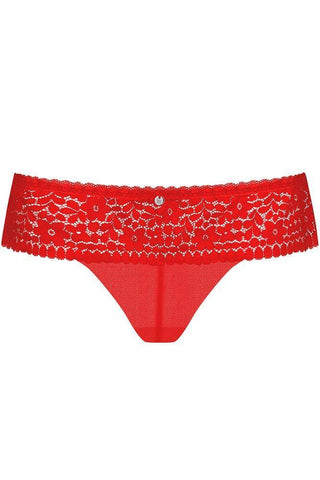 Obsessive - Γυναικείο εσώρουχο - Obsessive Blossmina panties Κόκκινο OB4822 - E-string.gr
