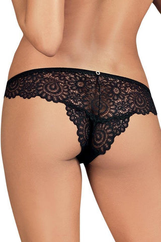 Obsessive - Γυναικείο εσώρουχο - Obsessive Mixty panties Μαύρο OB5486 - E-string.gr
