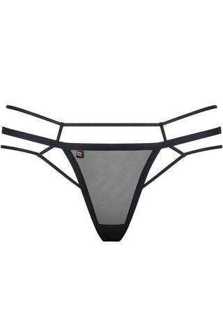 Obsessive - Γυναικείο Εσώρουχο - Obsessive 875 Thong Μαύρο OB0276 - E-string.gr