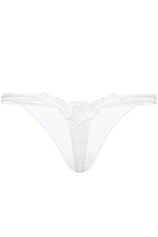 Roza - Εσώρουχο - Roza Agnez String Λευκό RZ10035 - E-string.gr