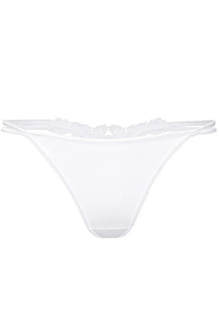 Roza - Εσώρουχο - Roza Agnez String Λευκό RZ10035 - E-string.gr