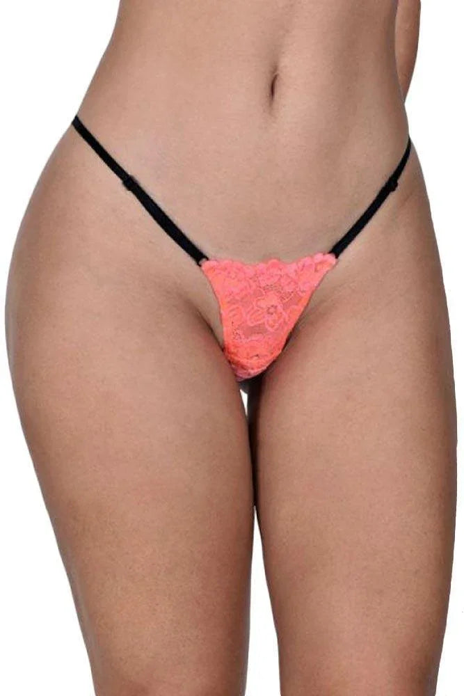 Sensualle Lingerie - Γυναικείο εσώρουχο - Sensualle Sumida Neon Orange Πορτοκαλί SL0854 - E-string.gr
