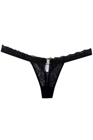 Sensualle Lingerie - Γυναικείο Εσώρουχο - Sensualle Gretchen Black Μαύρο SL0990 - E-string.gr