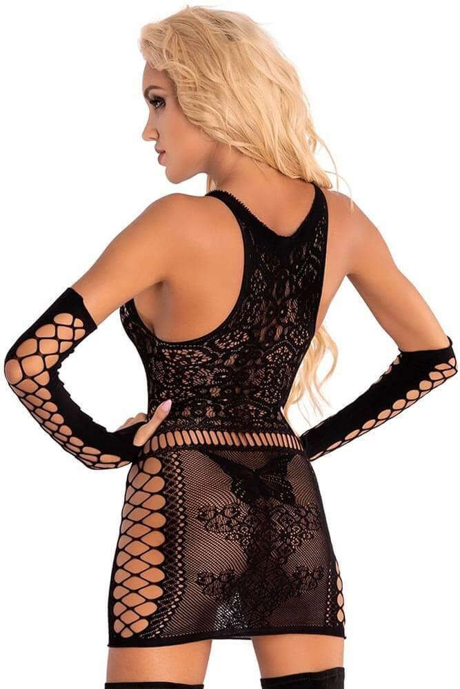 Livco Corsetti - Σέξι φόρεμα - Livco Marlamina Μαύρο LC20157 - E-string.gr