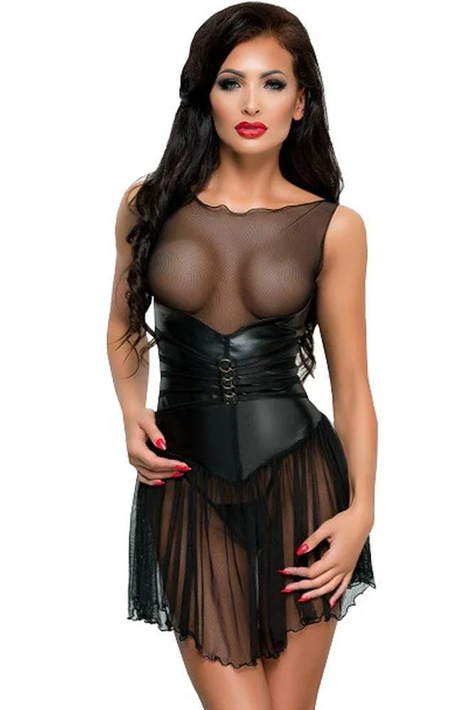 Seduce Me - Γυναικείο Φορεματάκι - Seduce Me Xymena Dress Μαύρο MS10001 - E-string.gr