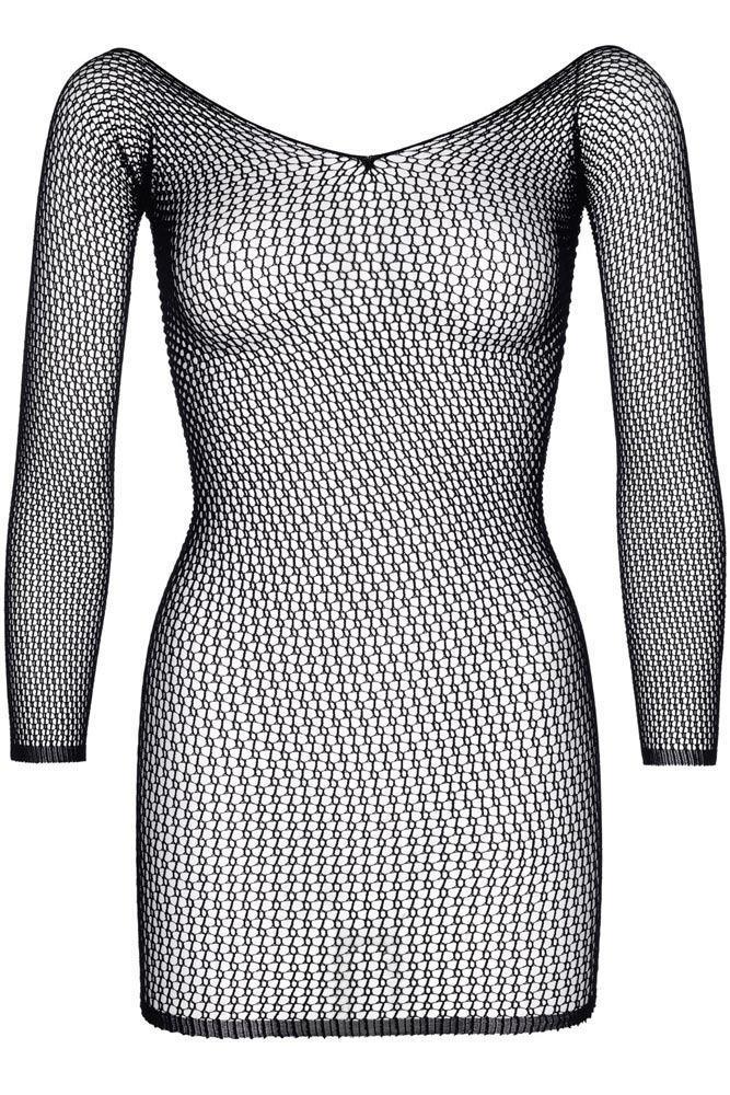 Leg Avenue - Μίνι Φορεματάκι - Leg Avenue Ring net mini dress Μαύρο LG81529 - E-string.gr