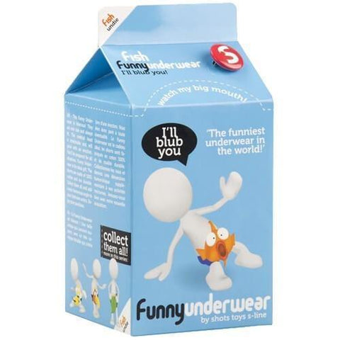 Funny Boxers - Ανδρικό εσώρουχο - FUNNY UNDERWEAR FISH - E-string.gr