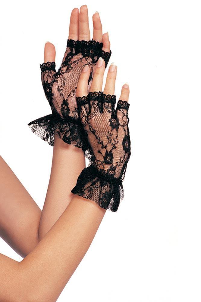 Leg Avenue - Γάντια - Leg Avenue Wrist length fingerless gloves LG1205 - E-string.gr