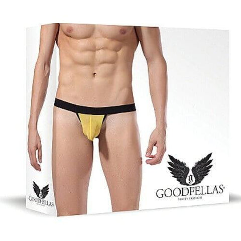 Conrette - Ανδρικό εσώρουχο - GOODFELLAS JOCK YELLOW S4F04188 - E-string.gr