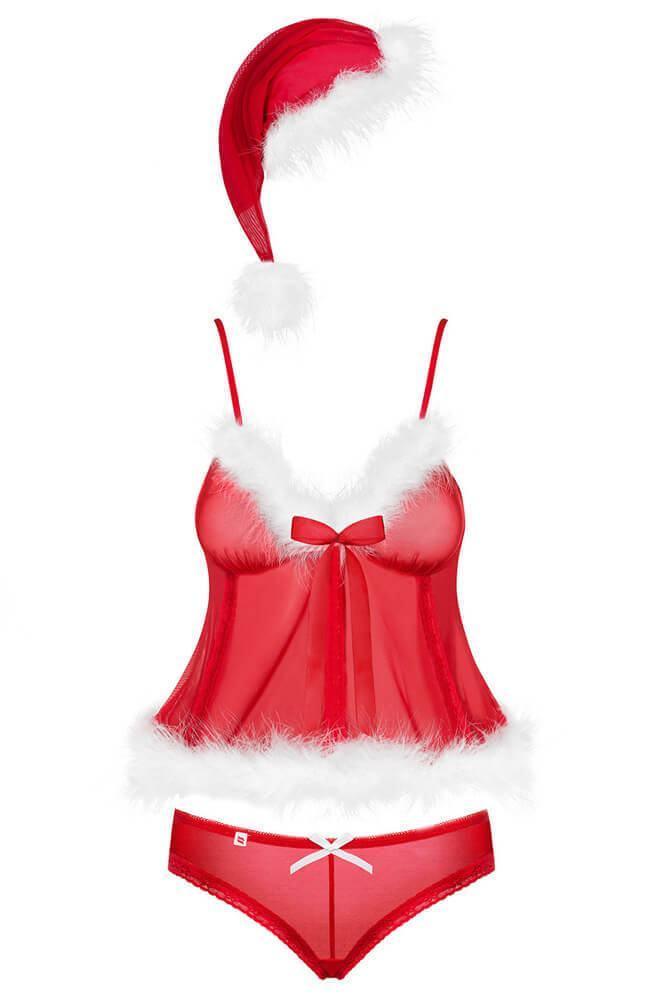 Obsessive - Γυναικεία στολή - Obsessive Merrily babydoll OB10089 - E-string.gr