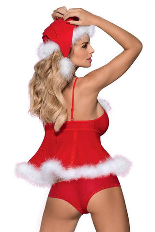 Obsessive - Γυναικεία στολή - Obsessive Merrily babydoll OB10089 - E-string.gr