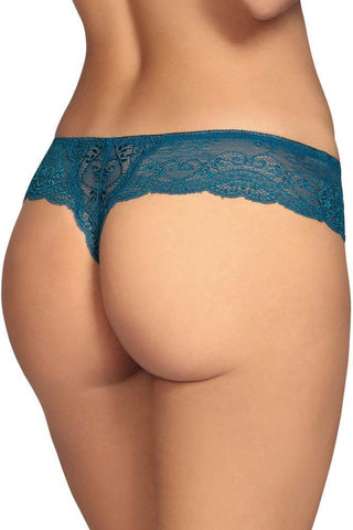 Obsessive - Γυναικείο εσώρουχο - Obsessive Miamor thong Τουρκουάζ OB1273 - E-string.gr