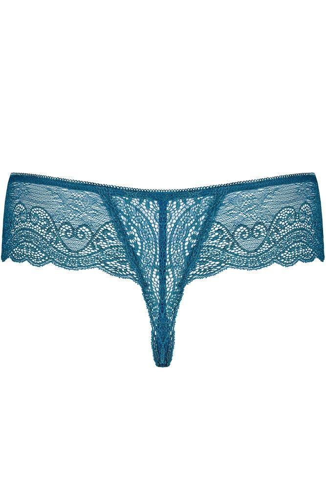 Obsessive - Γυναικείο εσώρουχο - Obsessive Miamor thong Τουρκουάζ OB1273 - E-string.gr