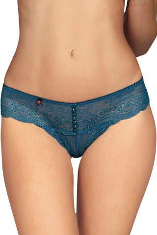 Obsessive - Γυναικείο εσώρουχο - Obsessive Miamor thong Τουρκουάζ OB1273 - E-string.gr