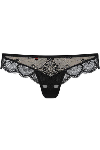 Obsessive - Γυναικείο εσώρουχο - Obsessive 853 thong Μαύρο OB7825 - E-string.gr