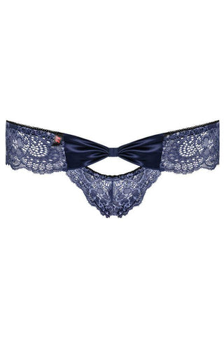 Obsessive - Μπραζίλ εσώρουχο - Auroria panties Μπλε OB8007 - E-string.gr