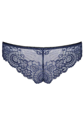 Obsessive - Μπραζίλ εσώρουχο - Auroria panties Μπλε OB8007 - E-string.gr