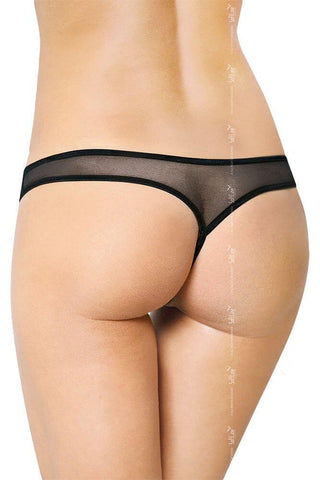 Softland - Εσώρουχο με διαφάνεια - Balck lace brazil SFL2465 - E-string.gr