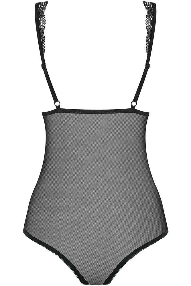 Obsessive - Γυναικείο κορμάκι - Obsessive 869 teddy Μαύρο OB9737 - E-string.gr