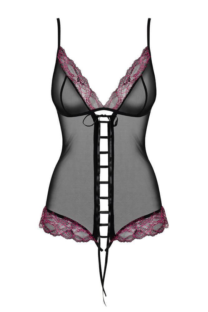 Obsessive - Γυναικείο κορμάκι - Sedusia teddy OB8342 - E-string.gr