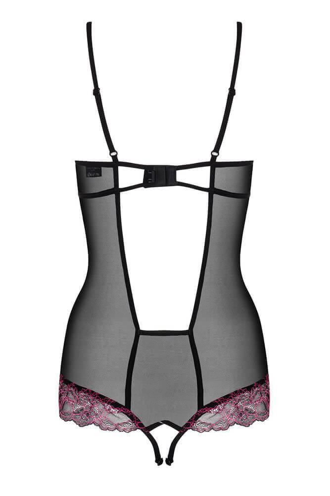 Obsessive - Γυναικείο κορμάκι - Sedusia teddy OB8342 - E-string.gr