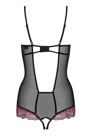Obsessive - Γυναικείο κορμάκι - Sedusia teddy OB8342 - E-string.gr