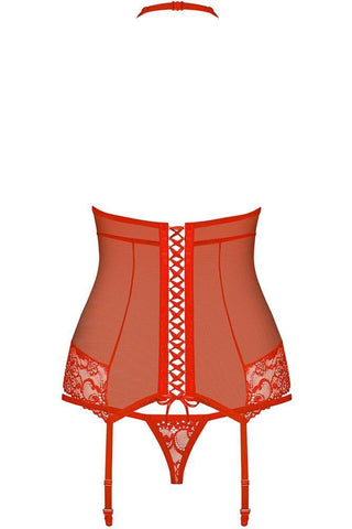 Obsessive - Γυναικείος κορσές - Obsessive 838 corset and thong OB6903 - E-string.gr