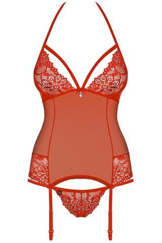 Obsessive - Γυναικείος κορσές - Obsessive 838 corset and thong OB6903 - E-string.gr