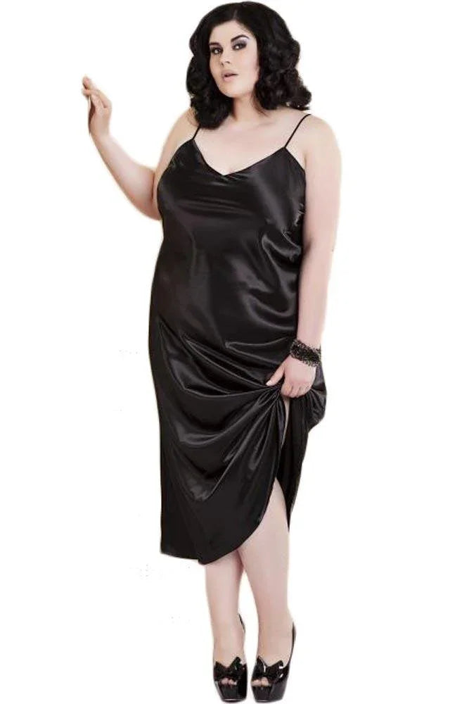 Dkaren - Μακρύ Babydoll - σε μέγεθος από 3XL έως 10XL Dkaren Iga DK-Iga - E-string.gr