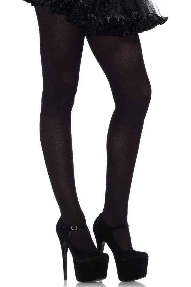 Leg Avenue - Καλσόν 90 DEN - Μαύρο LG7666Q-Black - E-string.gr