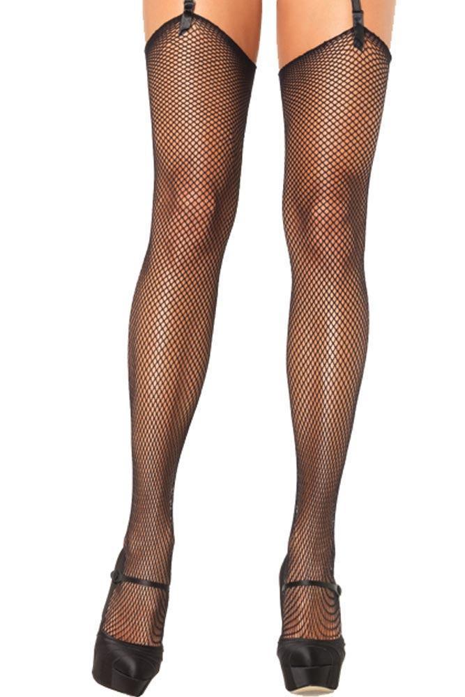 Leg Avenue - Κάλτσες δίχτυ μαύρες - LG9020-Black - E-string.gr