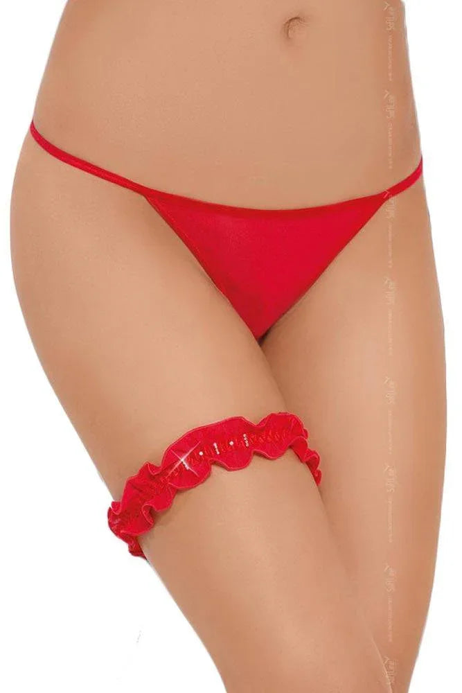 Softland - Καλτσοδέτα - SoftLine garter red SFL7406-R - E-string.gr