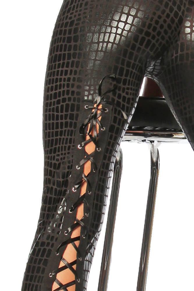 SLP - Γυναικείο κολάν - Snake collant Slp-18035S - E-string.gr