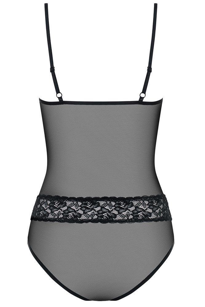 Obsessive - Γυναικείο κορμάκι - Obsessive teddy black OB812-TED-1 - E-string.gr