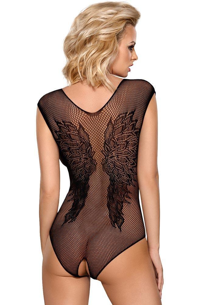 Obsessive - Γυναικείο κορμάκι - Obsessive B112 teddy μαύρο OB7283 - E-string.gr