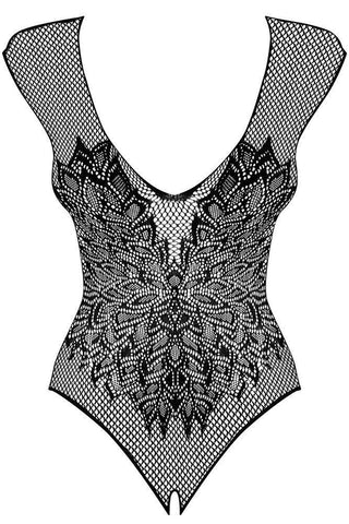 Obsessive - Γυναικείο κορμάκι - Obsessive B112 teddy μαύρο OB7283 - E-string.gr