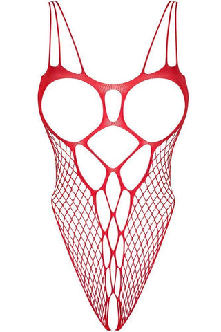 Obsessive - Γυναικείο κορμάκι - Obsessive B133 crotchless teddy XXL κόκκινο OB3092 - E-string.gr