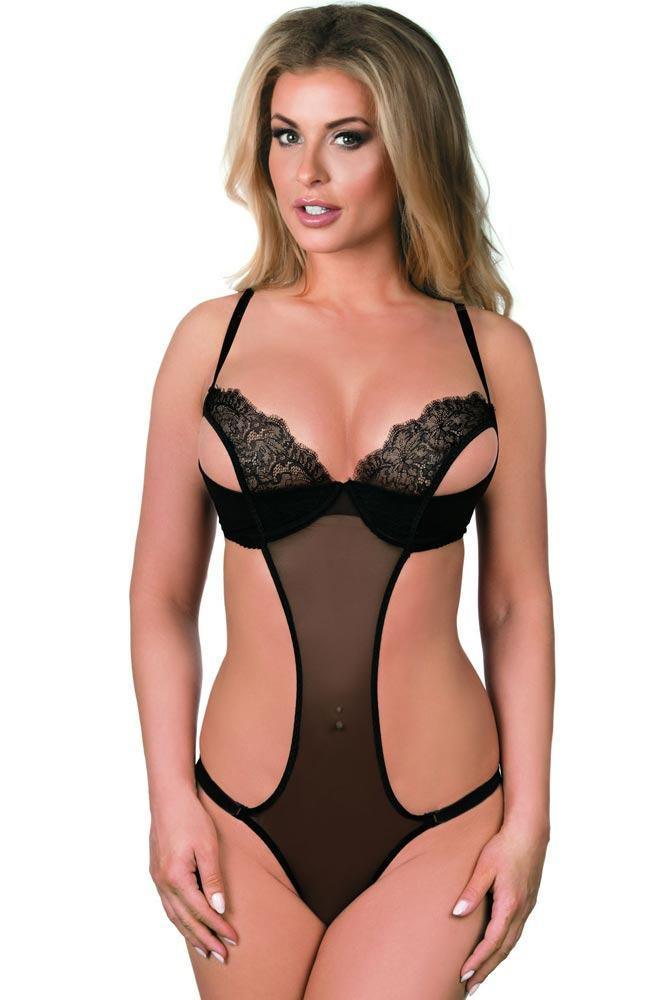 Excellent Beauty - Γυναικείο Κορμάκι - Excellent Beauty Μαύρο B-204 - E-string.gr