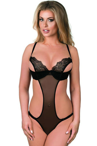 Excellent Beauty - Γυναικείο Κορμάκι - Excellent Beauty Μαύρο B-204 - E-string.gr