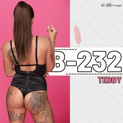 Excellent Beauty - Γυναικείο Κορμάκι - Excellent Beauty Μαύρο B-232 - E-string.gr