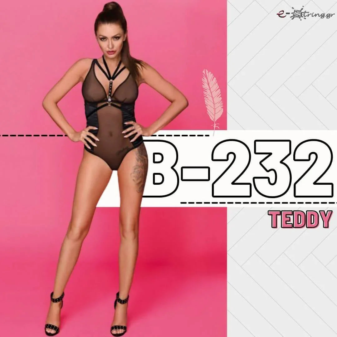 Excellent Beauty - Γυναικείο Κορμάκι - Excellent Beauty Μαύρο B-232 - E-string.gr