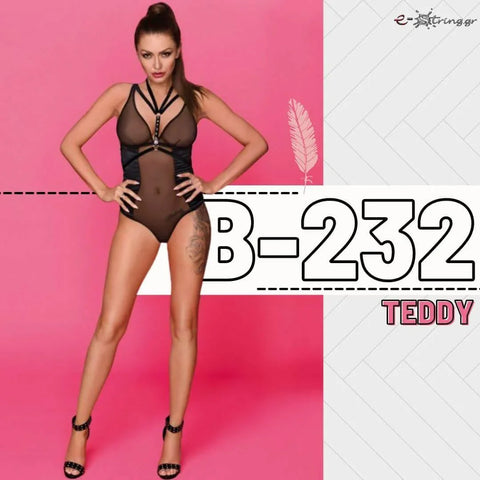 Excellent Beauty - Γυναικείο Κορμάκι - Excellent Beauty Μαύρο B-232 - E-string.gr