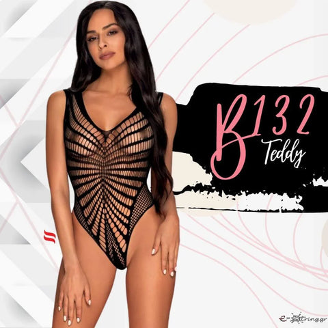 Obsessive - Γυναικείο κορμάκι - Obsessive B132 teddy μαύρο OB3061 - E-string.gr