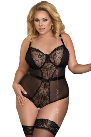 Softland - Γυναικείο Κορμάκι - Amelia Body Black SFL1857-Black - E-string.gr