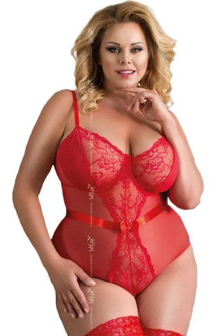 Softland - Γυναικείο Κορμάκι - Amelia Body Red SFL1857-Red - E-string.gr