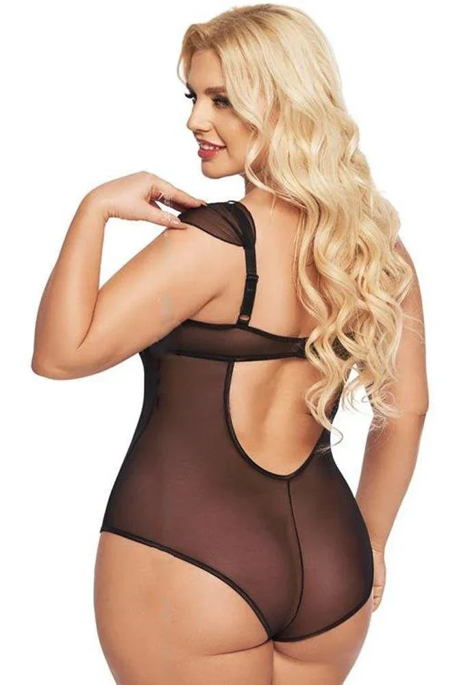 Softland - Γυναικείο Κορμάκι - Dora Body Μαύρο SFL1901-Black - E-string.gr