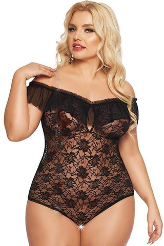 Softland - Γυναικείο Κορμάκι - Kamila Body Μαύρο SFL1899-Black - E-string.gr