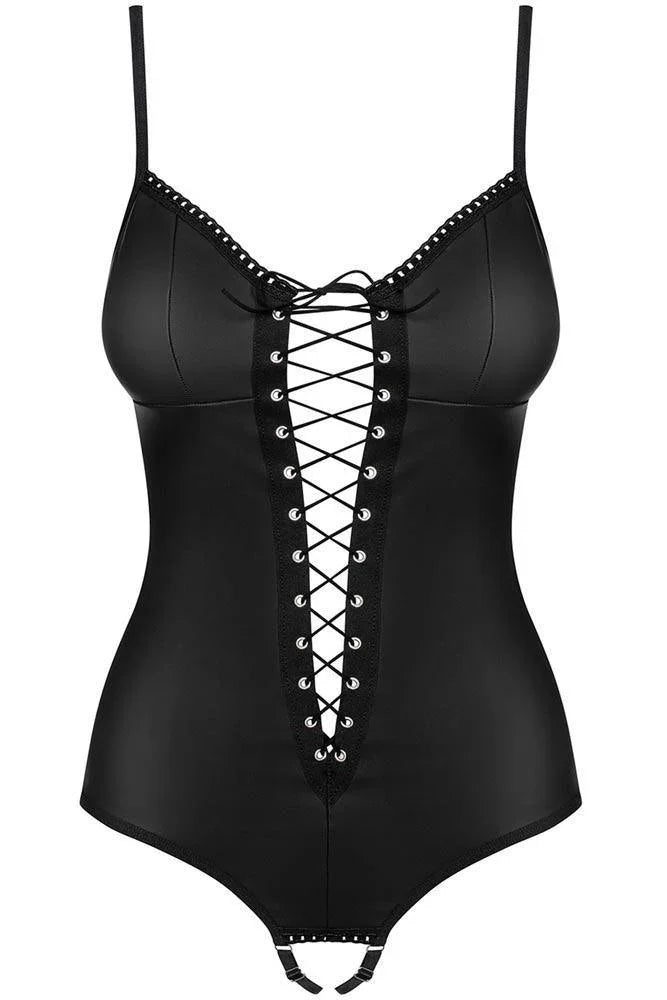 Obsessive - Γυναικείο κορμάκι - Obsessive Redella teddy Μαύρο OB3284 - E-string.gr