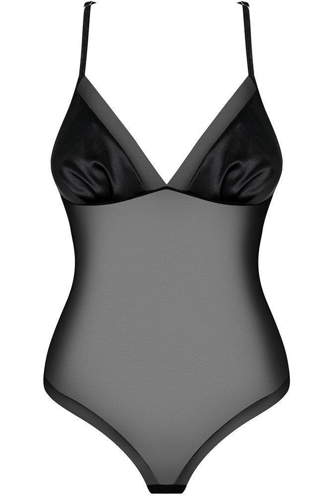 Obsessive - Γυναικείο κορμάκι - Obsessive Alifini teddy Μαύρο OB0473 - E-string.gr